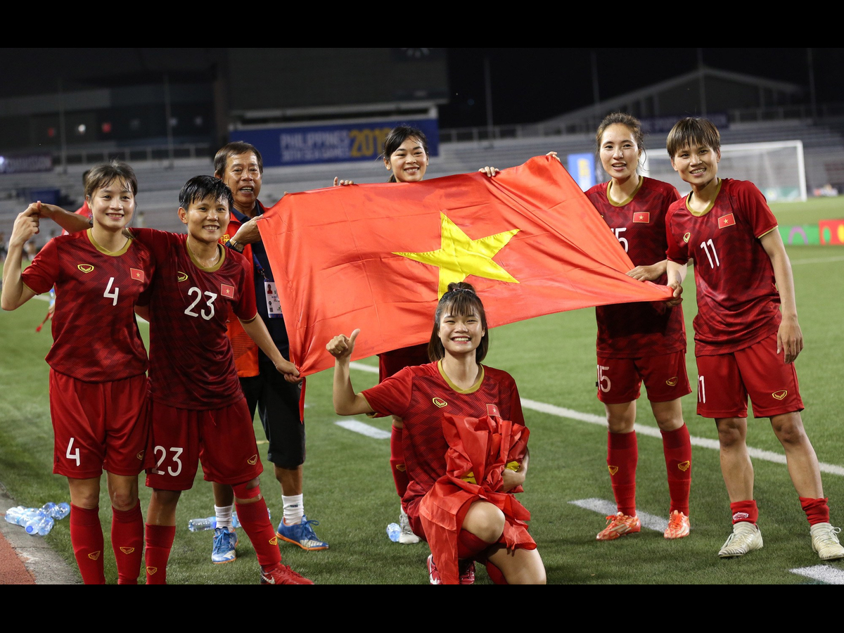 Đội tuyển nữ Việt Nam tăng 1 bậc trên bảng xếp hạng