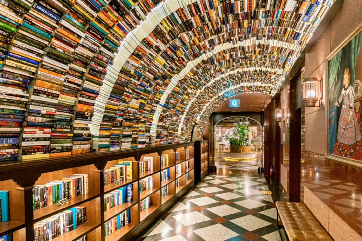 Không gian kiến trúc hầm sách