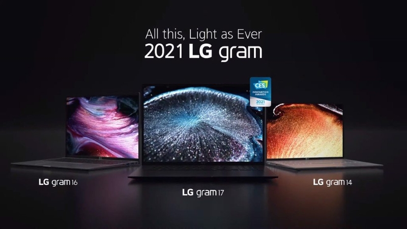 LG ra mắt máy tính xách tay LG Gram 2021 với nhiều cải tiến